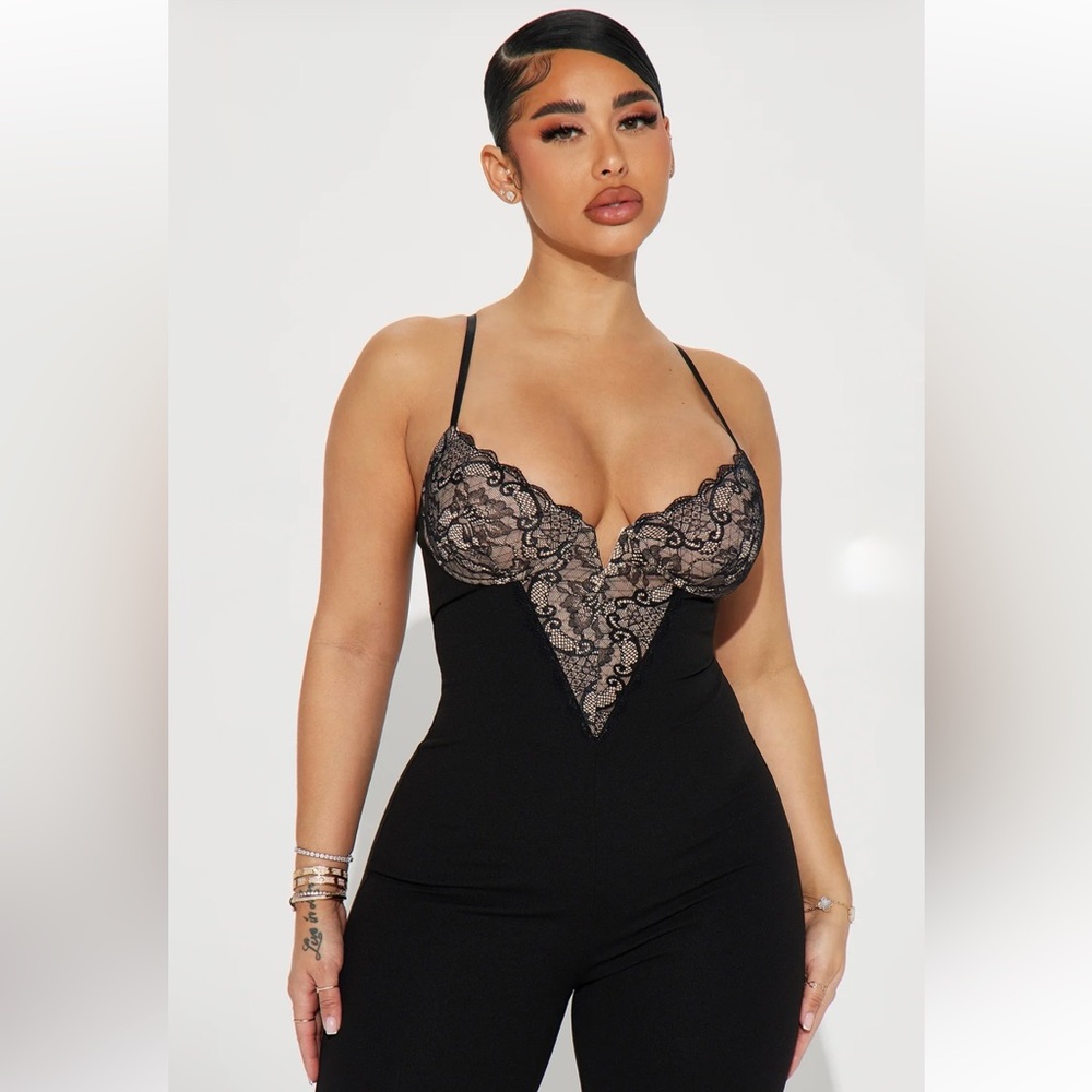 Black jumpsuit